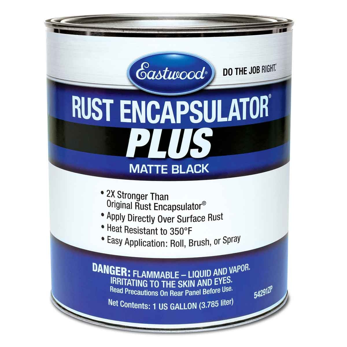Eastwood Rust Encapsulator Plus Matte Black Paint Gallon